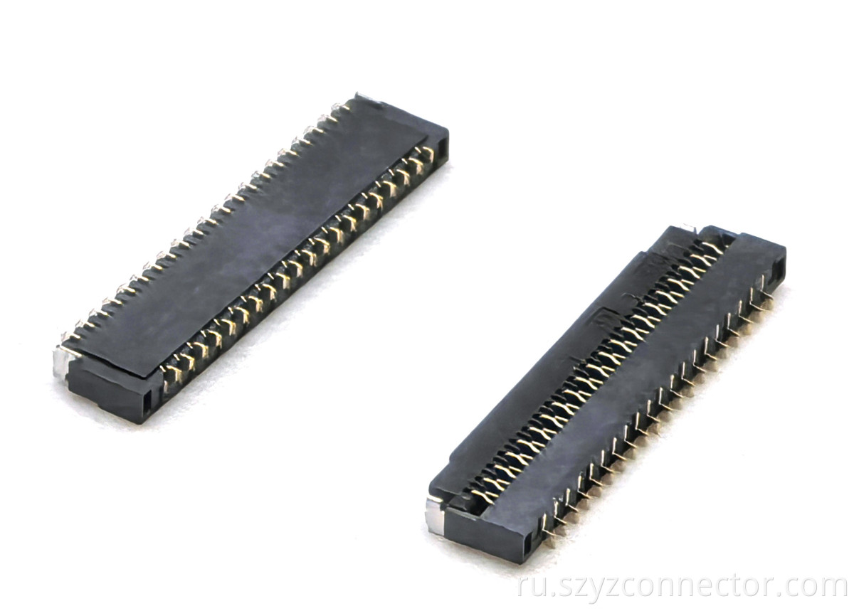 0.3mm pitch fpc connector h1.0mm